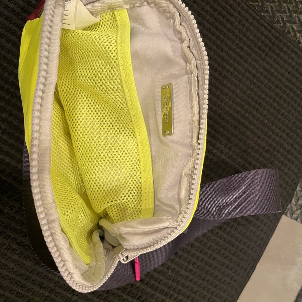 Lululemon Yellow Zip Pouch - Picture 6 of 6